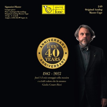 Fonè 40 Years Anniversary 1983-2023 - COMPLETE VERSION - 2 TAPE