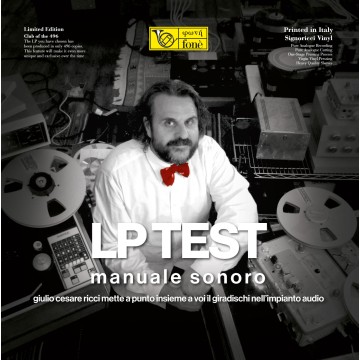 GIULIO CESARE RICCI - LP TEST - Manuale Sonoro (2 LP) VERSIONE NUOVA