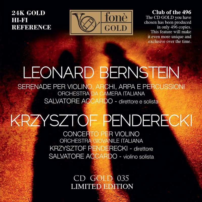 Salvatore Accardo - Bernstein / Penderecki - CDGOLD24K