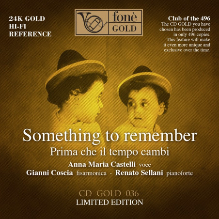 Castelli, Sellani, Coscia - Something to Remember (CD)