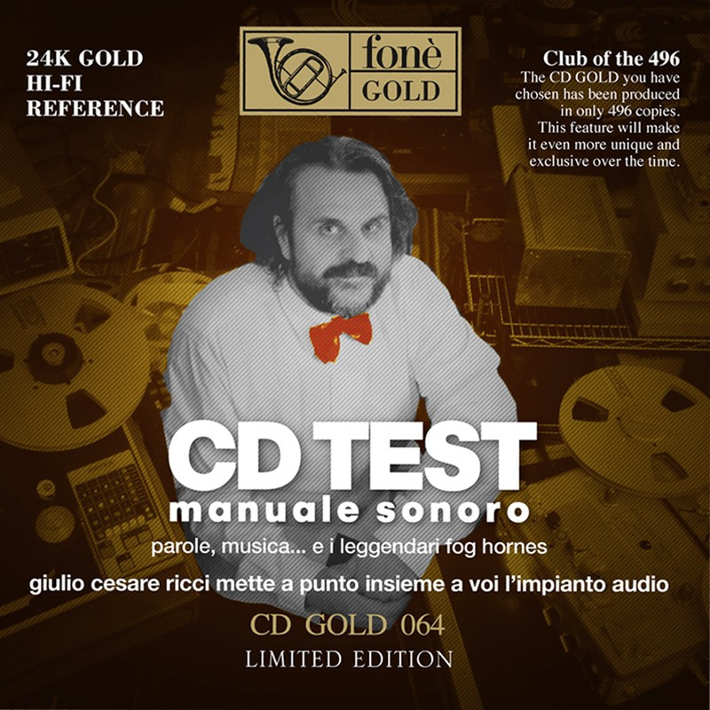 Giulio Cesare Ricci - Cd Test - Manuale Sonoro - CDGOLD24K