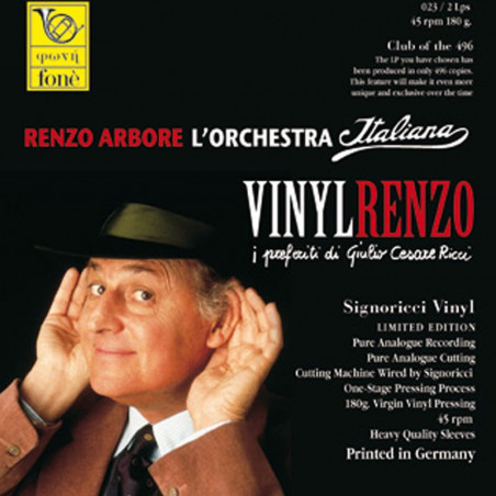 VINYLRENZO Renzo Arbore l'Orchestra Italiana
