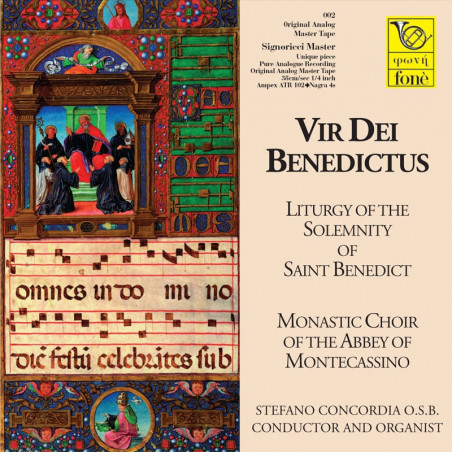 Vir dei Benedictus - Liturgia della Solennità di San Benedetto (Tape)