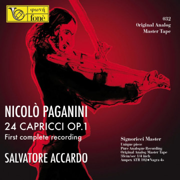 Paganni 24 Capricci for violin solo op. 1