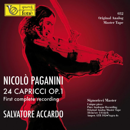 Nicolò Paganini - 24 Capricci for violin solo op. 1 (Tape)