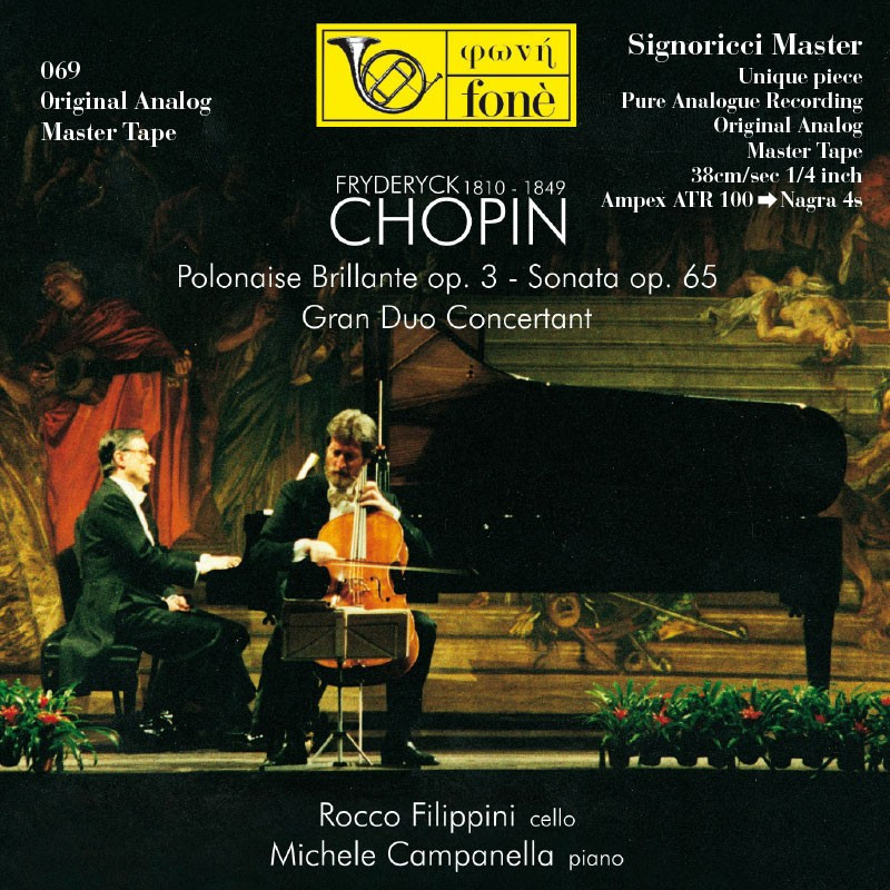 Chopin - Rocco Filippini & Michele Campanella - TAPE