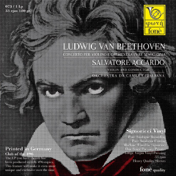 Vinile | Salvatore Accardo., Ludwig Van Beethoven, Vinile 180 grammi.