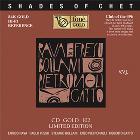 Shades of Chet - Rava, Fresu, Bollani, Pietropaoli, Gatto - CD Gold