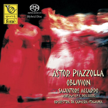 Super audio cd Salvatore Accardo - Astor Piazzolla, Oblivion, fonè rec