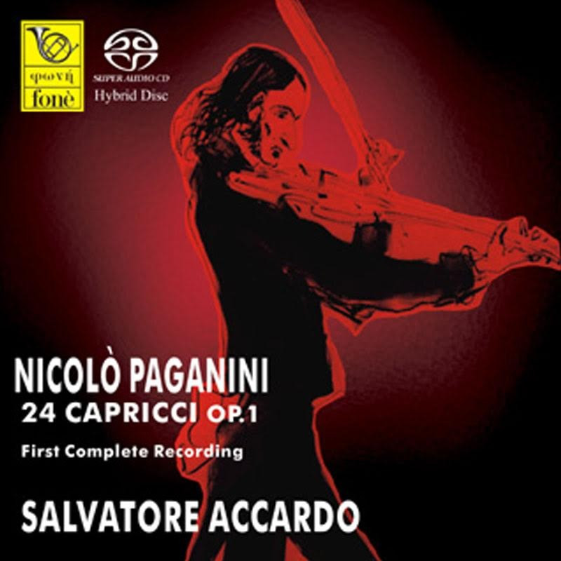 Salvatore Accardo, PAGANINI 24 Capricci per violino solo - SACD