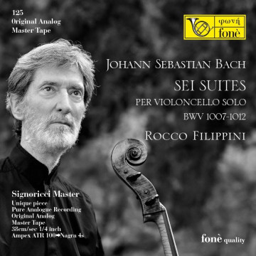 Rocco Filippini - J. S. Bach - 6 Suites per Violoncello solo - BWV 1007-1012 - TAPE