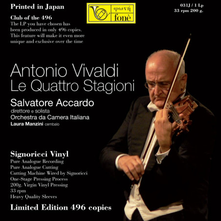 Salvatore Accardo  A. Vivaldi  LE QUATTRO STAGIONI