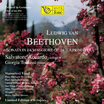 Vinile | Salvatore Accardo & Giorgia Tomassi, Beethoven "La Primavera"