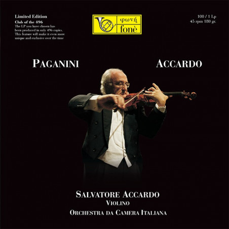 Salvatore Accardo, N.Paganini (Vinile 45 rpm)
