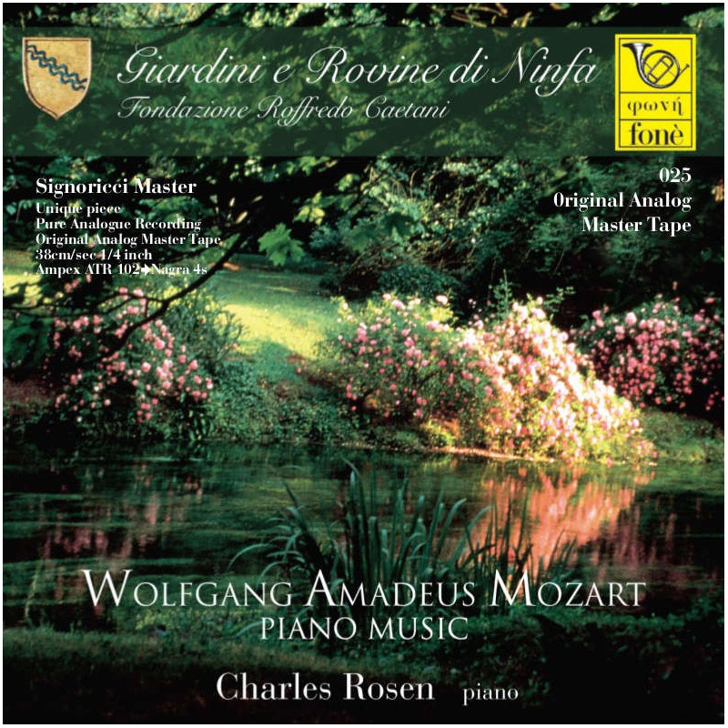 Mozart - Piano Music- Charles Rosen piano - TAPES