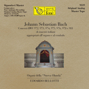 Johann Sebastian Bach - Organi della Nuova Olanda (TAPE)