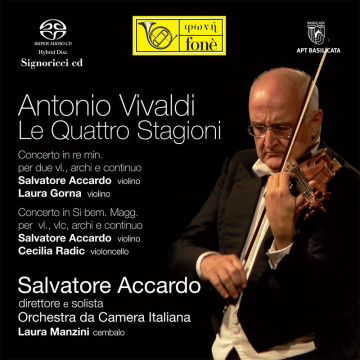 Super Audio Cd Salvatore Accardo Antonio Vivaldi, Le quattro Stagioni