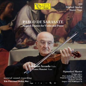 Pablo De Sarasate - Spanish Dances for Violin and Piano - TAPE