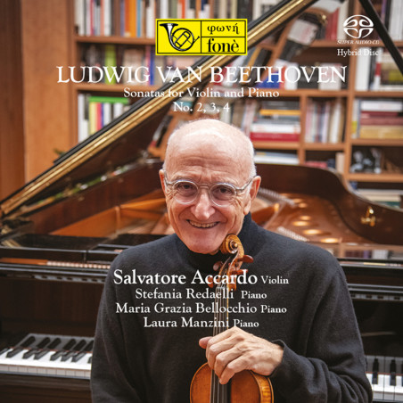 LUDWIG VAN BEETHOVEN Sonatas for Violin and Piano n. 2, 3, 4 - Super Audio CD