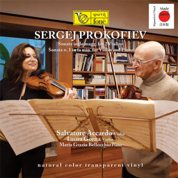 Sergej Prokofiev - Sonate for Violin and piano Op. 56 and Op. 80 - Accardo, Gorna, Bellocchio - Vinyl