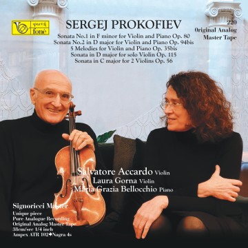Sergej Prokofiev - Accardo, Gorna, Bellocchio (TAPE)