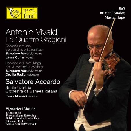 Salvatore Accardo - Antonio Vivaldi, Le Quattro Stagioni (TAPE)