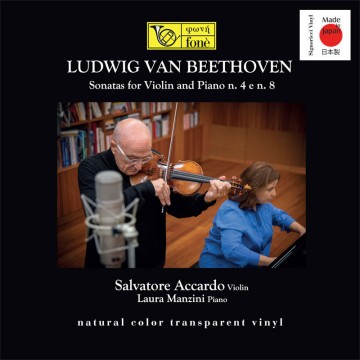 LUDWIG VAN BEETHOVEN - Sonatas for Violin and Piano n. 4 e n. 8 - Salvatore Accardo, Laura Manzini (LP)