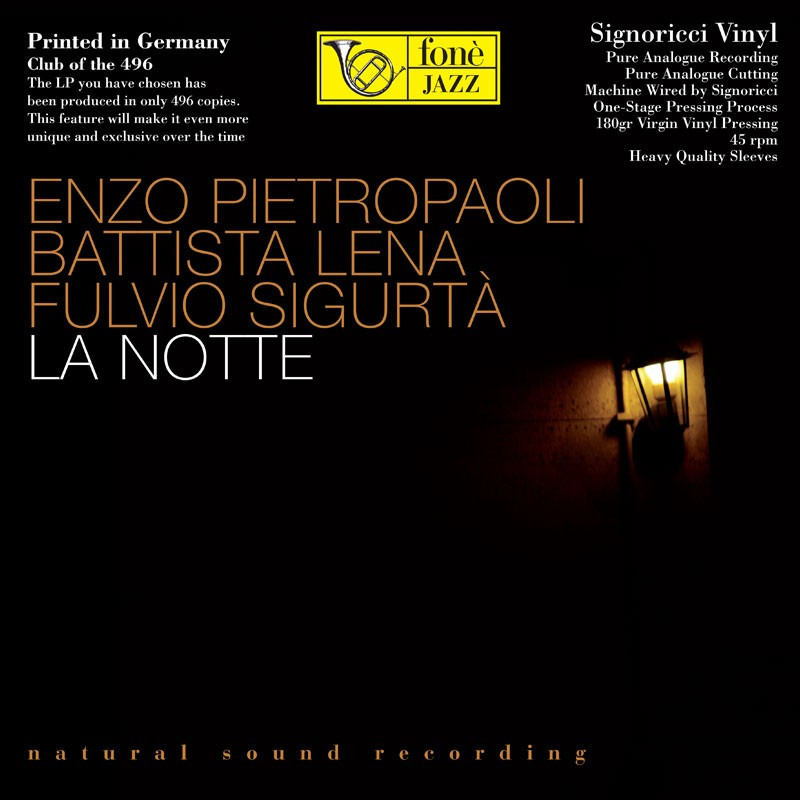 La Notte - Pietropaoli / Lena / Sigurtà 2 LP
