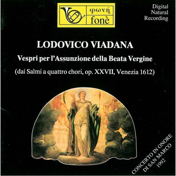 Lodovico da Viadana -  Vespri per l’Assunzione della Beata Vergine (High Resolution Audio) | Fone Records