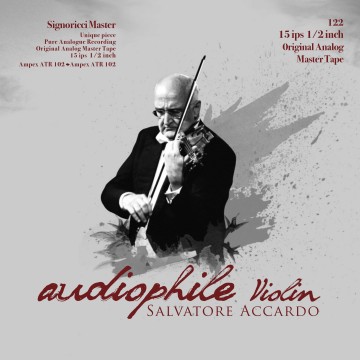 Audiophile Violin - FIRST TAPE - ACCARDO, MANZINI | Fonè Records